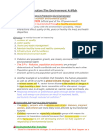 Chap 1 - Introduction - The Environment at Risk