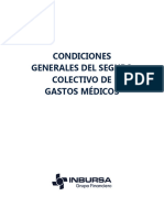 Condiciones Generales - Gastos Médicos Mayores (Grupo) - Inbursa