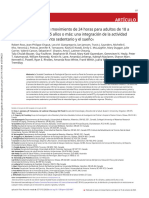 PAUTAS CANADIENSES DE MOVIMIENTO DE 24 HORAS PARA ADULTOS DE 1