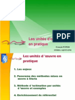 Les Unites d Oeuvre en Pratique-PUPIER