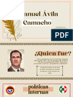El Último Informe de Gobierno de Manuel Ávila Camacho