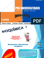 Bioquímica I - BIOMOLÉCULAS INORGÁNICAS