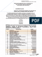 Presupuesto 2020 Acuerdo 016 de 2019