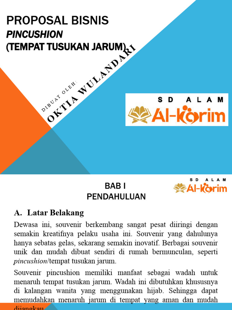 Contoh Ppt Proposal Bisnis Pdf
