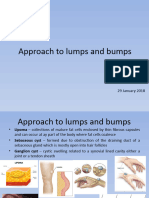 Approach To Lumps and Bumps