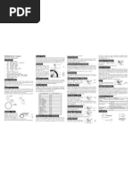 Cycle Speedometer User Guide | PDF