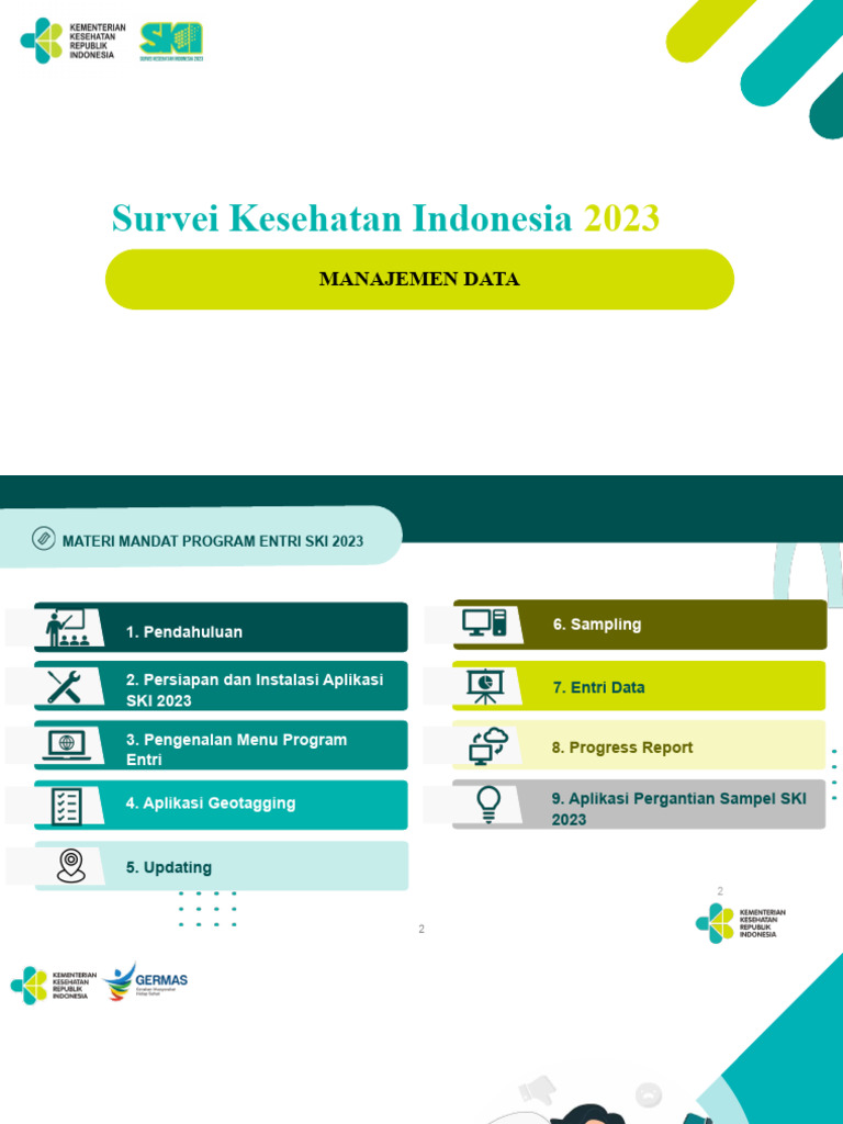 Panduan Entri Data SKI 2023 | PDF | Komputer