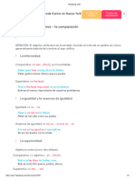 Los Adjetivos Calificativos - La Comparación