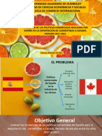 presentacion de exportacion de citricos de España