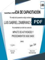 CERTIFICADO procedimientos sgsc basc