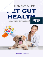 Pet Gut Health Supplement Checklist 2199