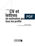 100 CV Et Lettres de Motivation