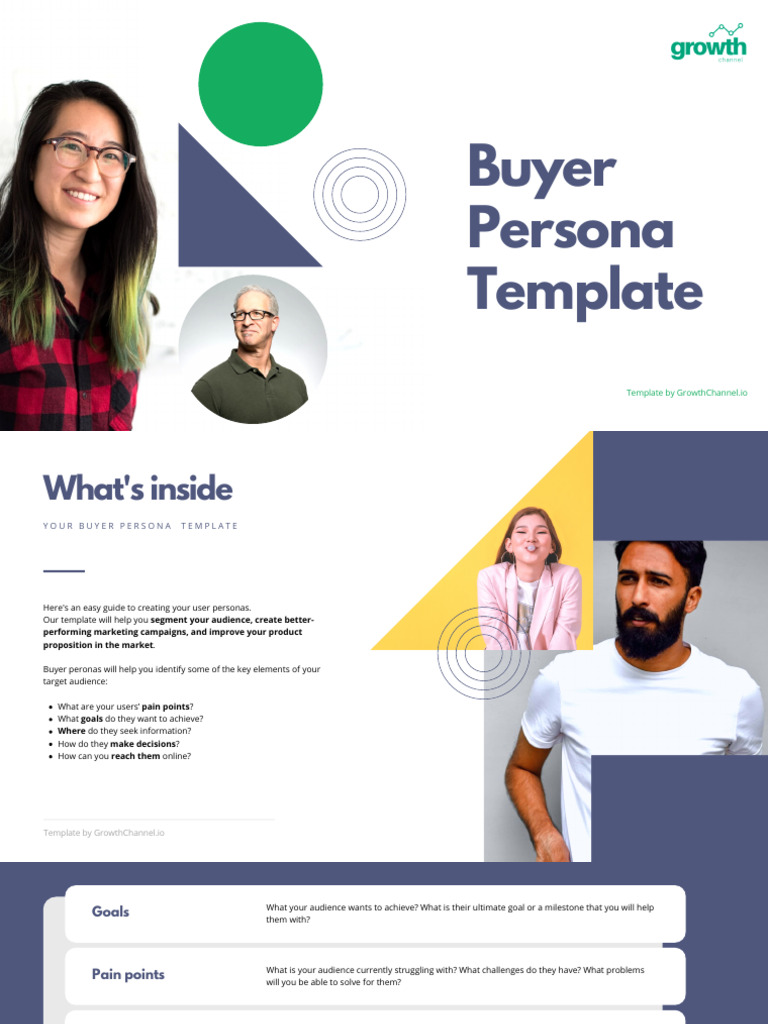 Buyer Persona Template PDF
