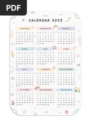 calendar 2023