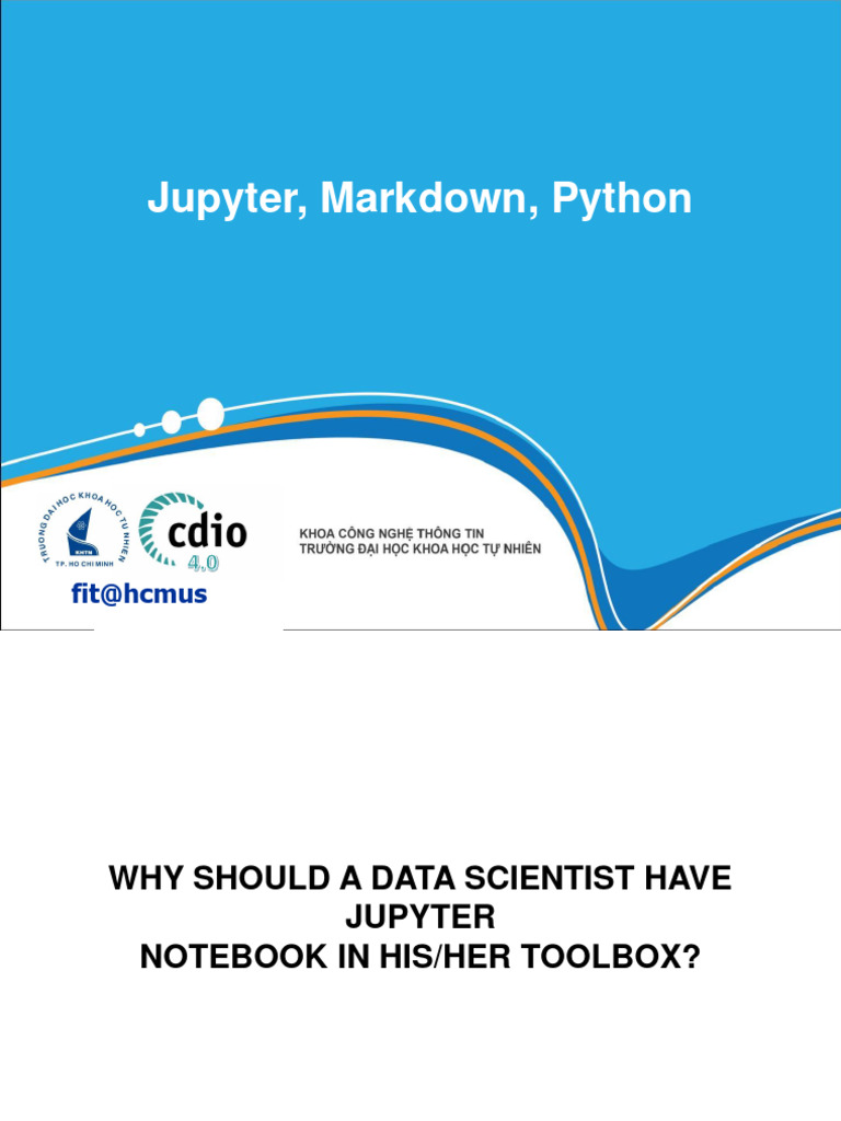 03-Jupyter Markdown Python | PDF | Application Software | Python ...