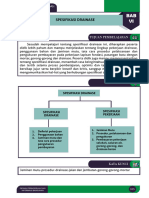 Spesifikasi Drainase