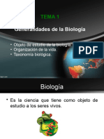 Generalidades Biologia