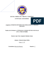 Segunda Sesión Ordinaria Del Consejo Técnico Escolar y El Taller Intensivo de Formación Continua para Docentes. Educación Primaria.