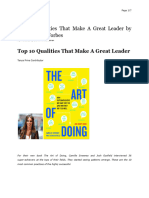 Top 10 Qualities That Make A Great Leader by Tanya Prive - Forbes