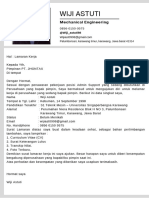 Putih Minimalis Profesional CV Tim Sosial Media Resume