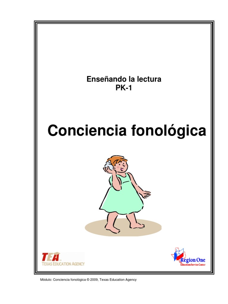 Conciencia - Fonológica - 2009 - 2 Cuadernillo | PDF | Syllable | Phoneme