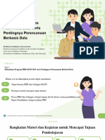 Sesi 1 Mekanisme Program PBD PAUD 2023 Serta Pentingnya Perencaanaan Berbasis Data