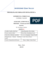 Modelo de Guion para Vídeo Proyedc Examen Parcial II