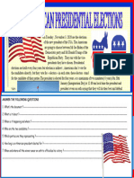 American Presidential Elections For Young Learners Reading Comprehension Exercises 128705
