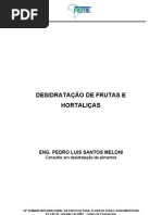 Frutas e Hortaliças - Desidratação
