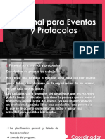 Personal para Eventos y Protocolos