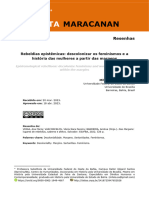 Almeida, M. S. (2023) - Rebeldias Epistêmicas. Descolonizar Os Feminismos e A História Das Mulheres A Partir Das Margens