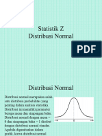 4.a. Statistik Z-Distribusi Normal
