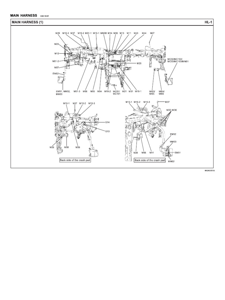 Main Harness 1 Hyundai Tiburon 2006 | PDF