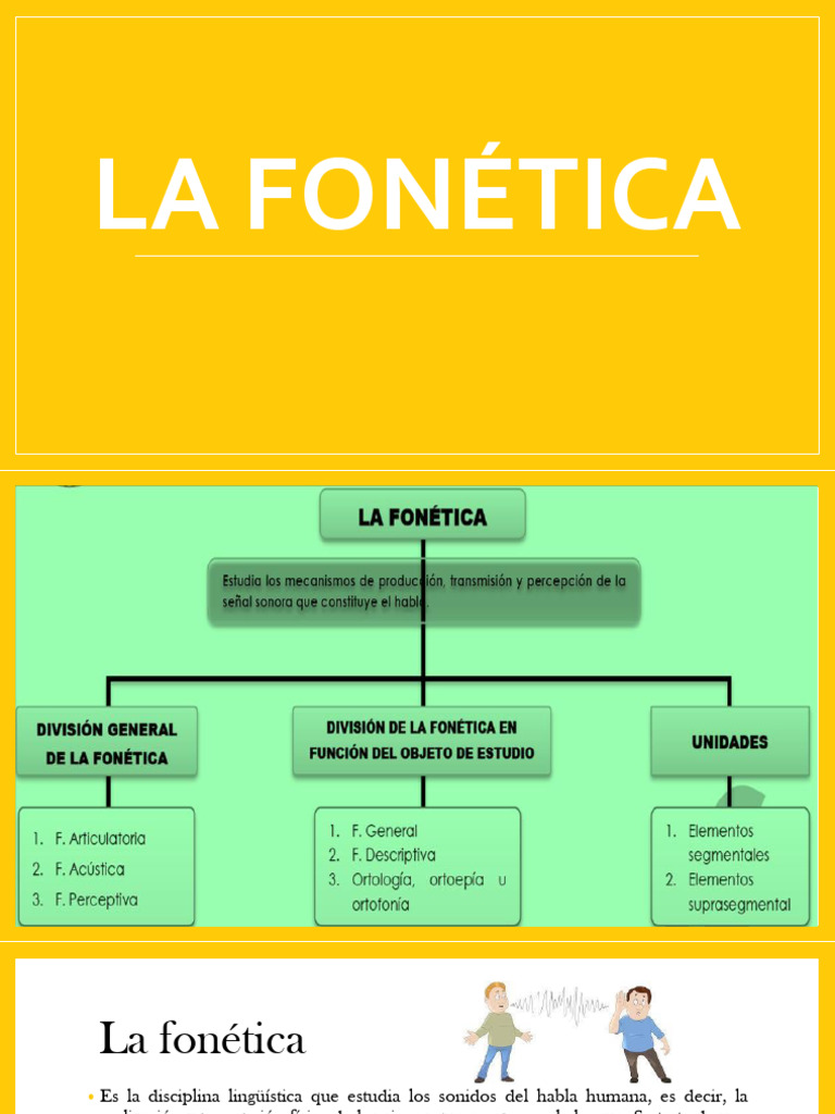La Fonética | PDF