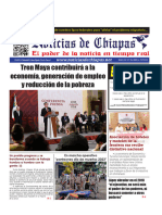 Periódico Noticias de Chiapas, Edición Virtual Martes 31 de Octubre de 2023