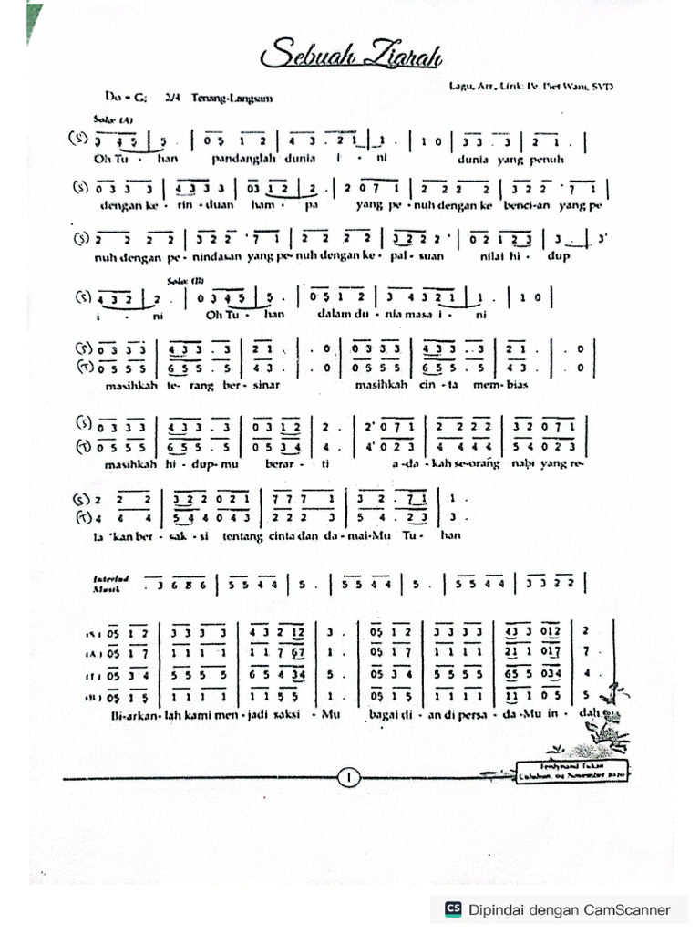 Lagu sebuah ziarah pdf