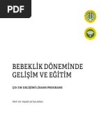 Bebeklik Döneminde Gelişim Eğitim | PDF