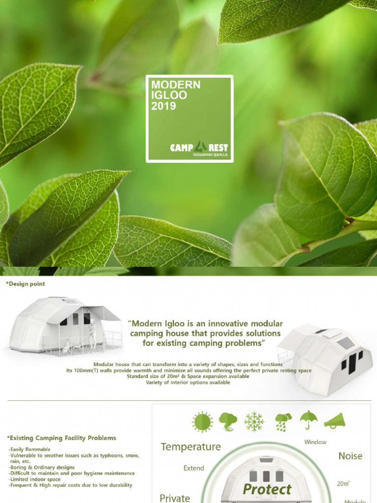 DESIGNPARK Modern Igloo 2nd Version. | PDF | Home & Garden | Science ...