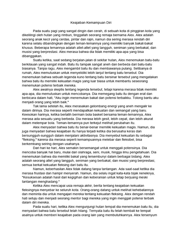 Keajaiban Kemampuan Diri PDF