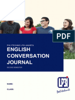 English Conversation Journal - Even Semester - Academic Year 20212022