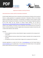 NRF Masters Application Guidelines 2026 | PDF | Academic Degree ...
