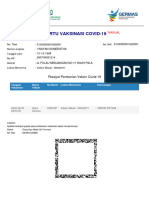 Kartu Vaksinasi Covid-19: Riwayat Pemberian Vaksin Covid-19