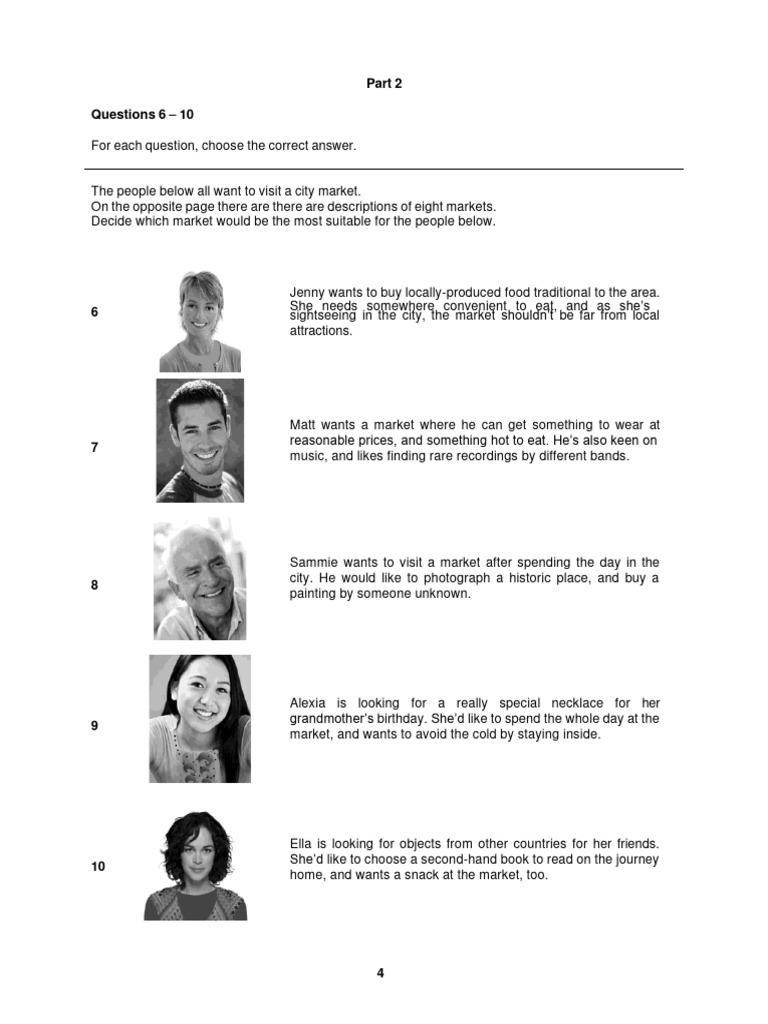 1 1 B1 Preliminary Sample Tests Reading Pdf