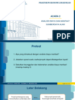 Acara 2 - Analisis Biaya Dan Manfaat