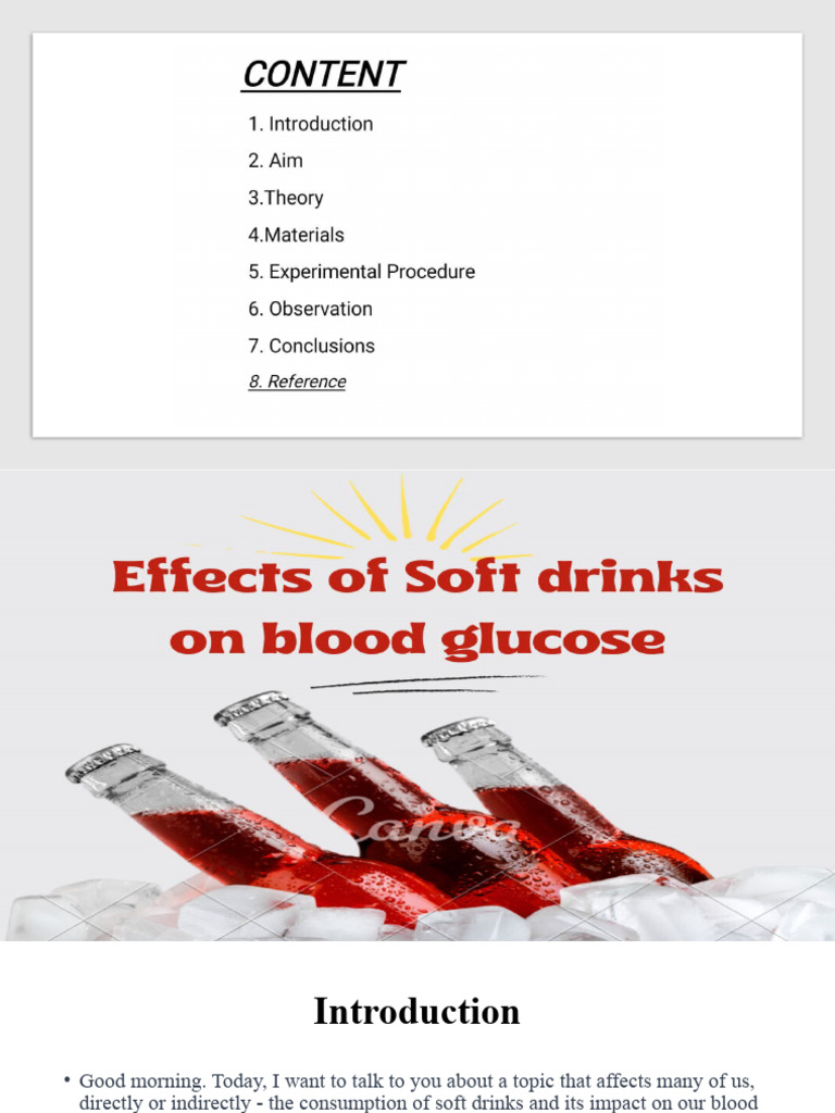 Effects of Soft Drinks PDF
