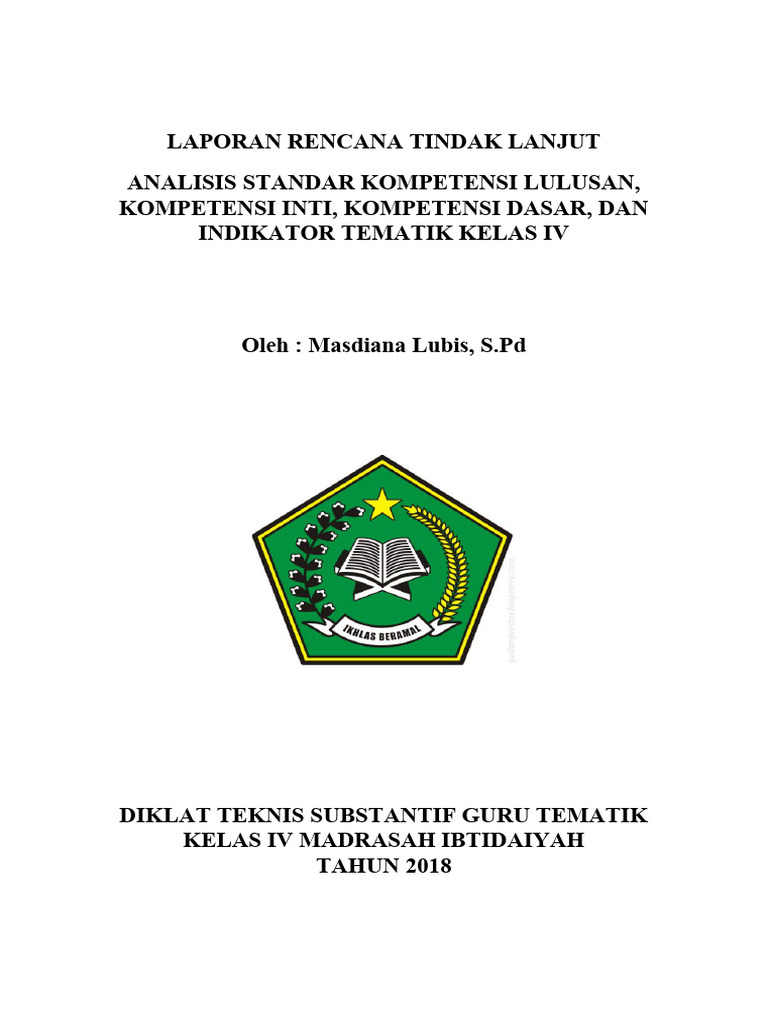 Contoh laporan rtl pdf