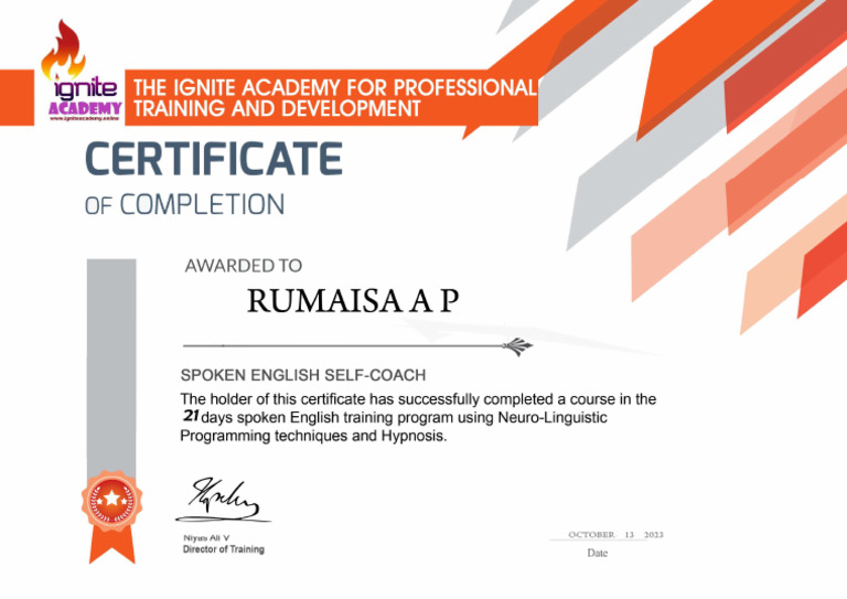 Rumaisa A P | PDF