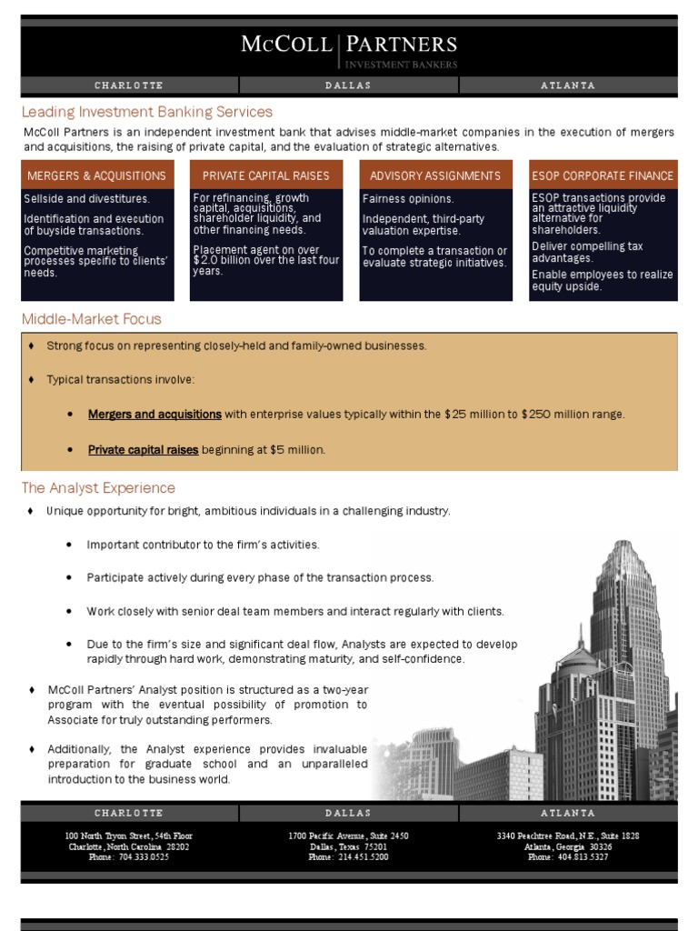 Ib Deal Structure | PDF | Mergers And Acquisitions | Investment Banking