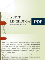 Pertemuan 9. AUDIT LINGKUNGAN