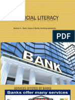 Financial Literacy - Module - 3 Banks